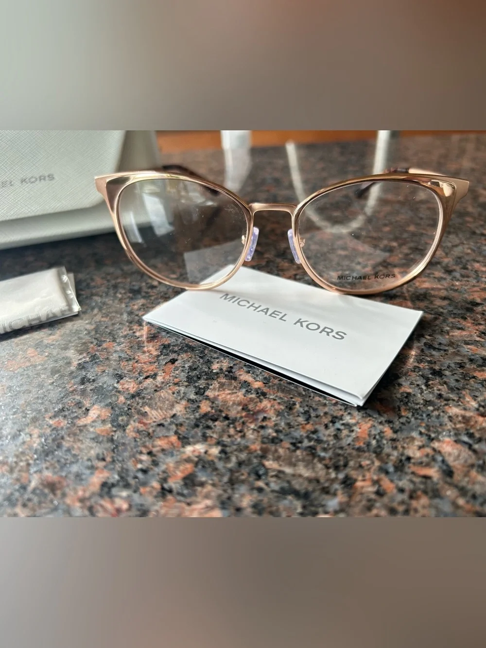 Michael Kors MK3022 - Rose Gold Eyeglass Frames - New Orleans